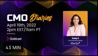 Meet Kady Srinivasan from Klaviyo | CMO Diaries by Goldcast
