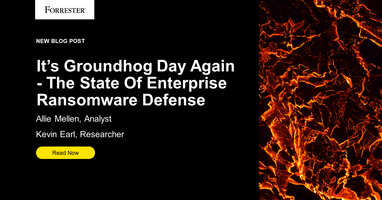 It's Groundhog Day Again - The State Of Enterprise Ransomware Defense