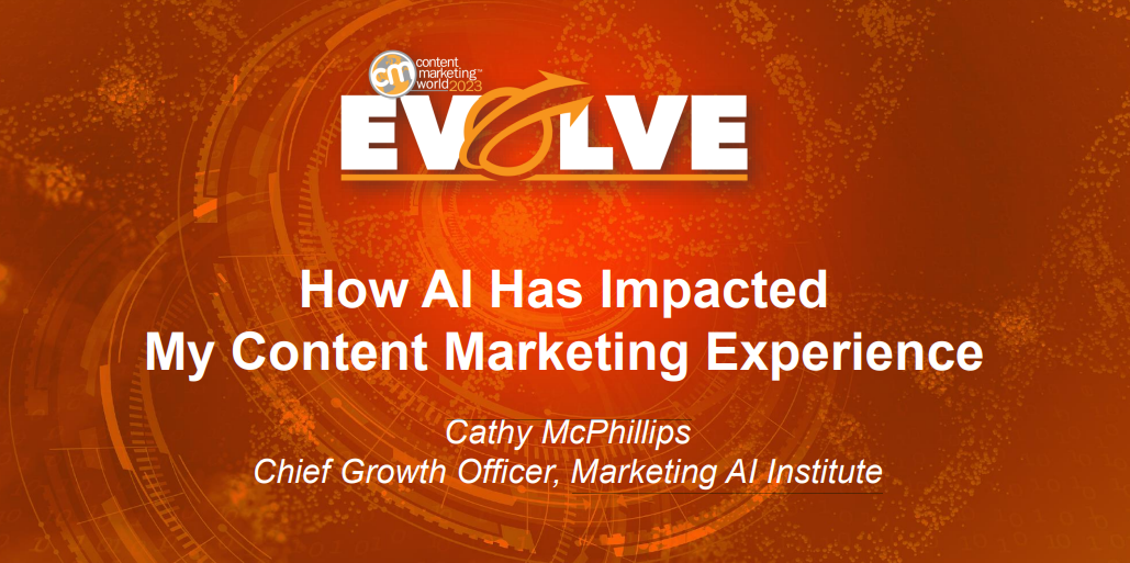 How AI Has Impacted My Content Marketing Experience