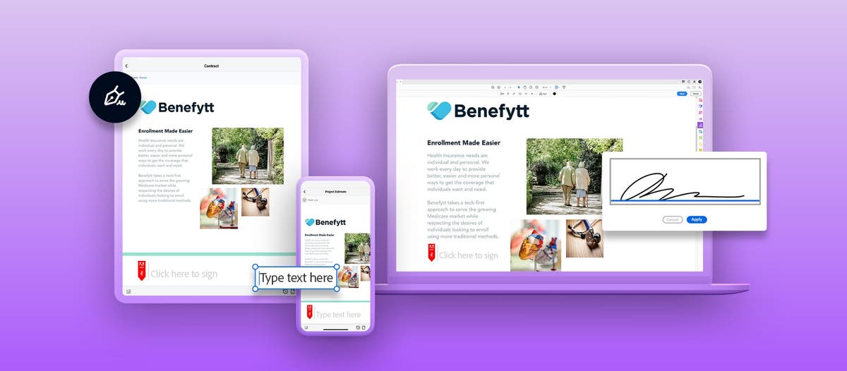 Benefytt keeps an aging population covered with Adobe Acrobat Sign