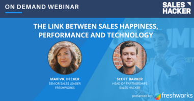 The Link between Sales Happiness, Performance and Technology