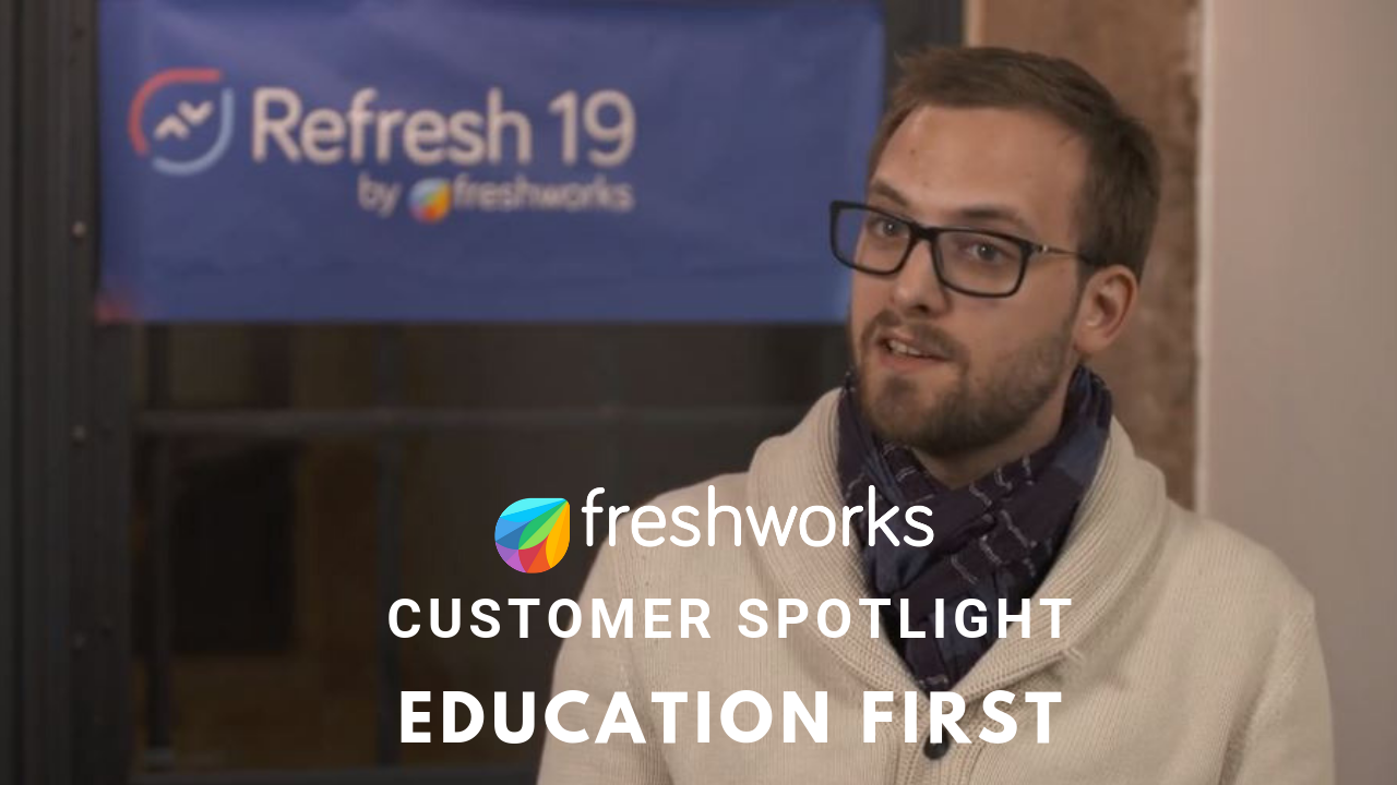 Customer Testimonial - Education First with Constantin