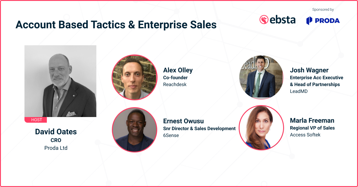 Enterprise sales and account based strategies