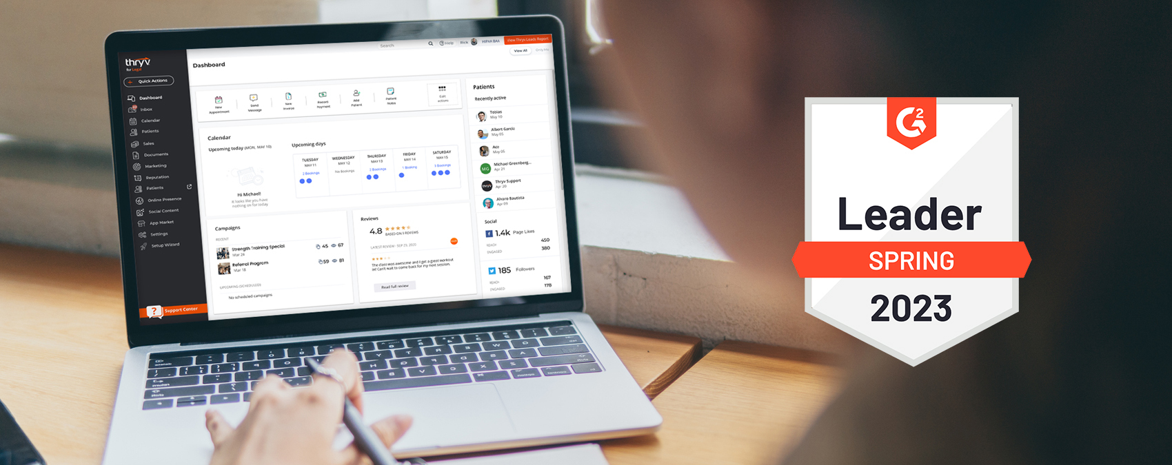 G2 Spring 2023 Report: Thryv Is a Leader in 8 Categories