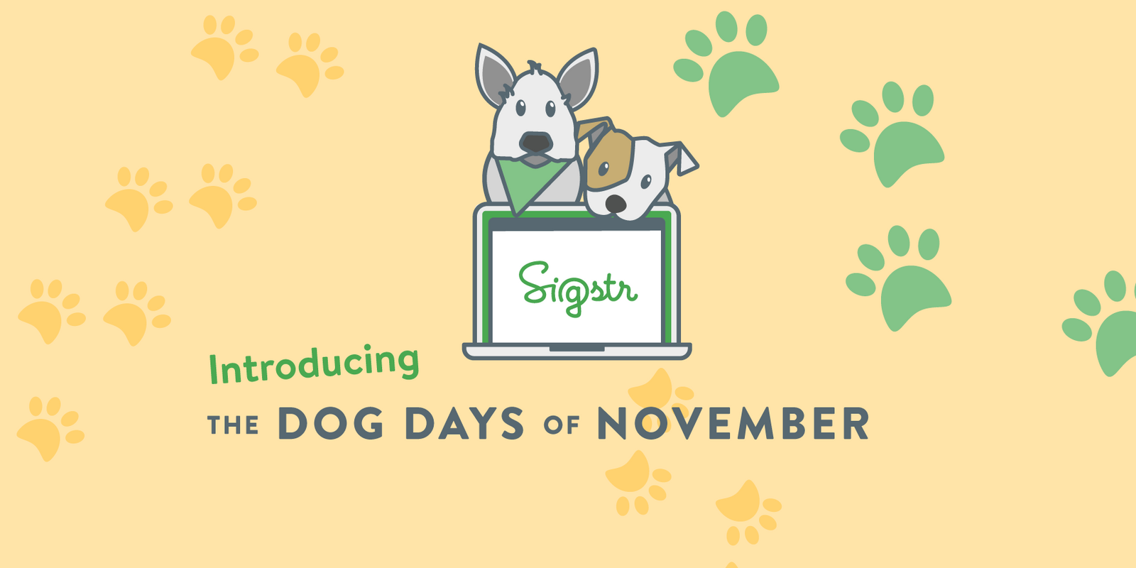 Sigstr Company Culture - Dog Days of November Recap