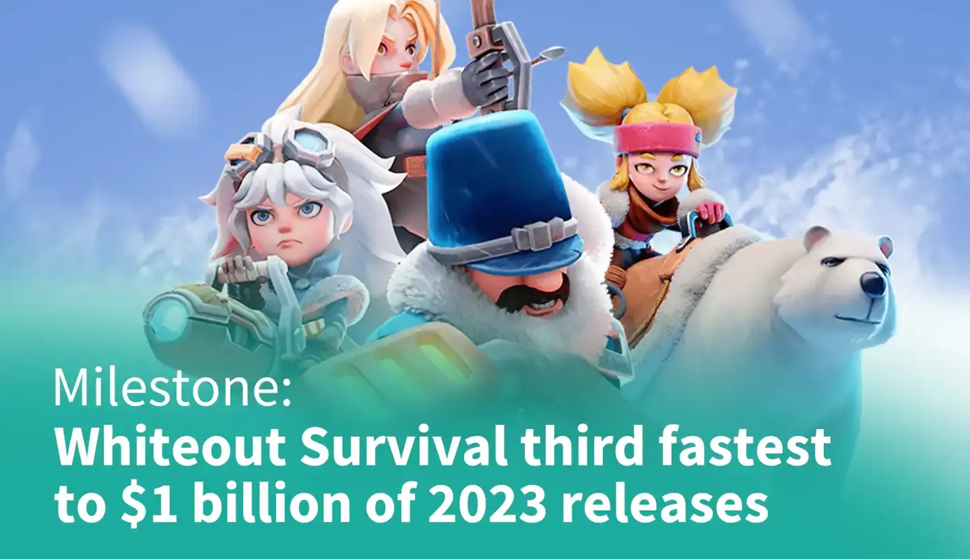 Whiteout Survival third fastest to $1 billion of 2023 releases