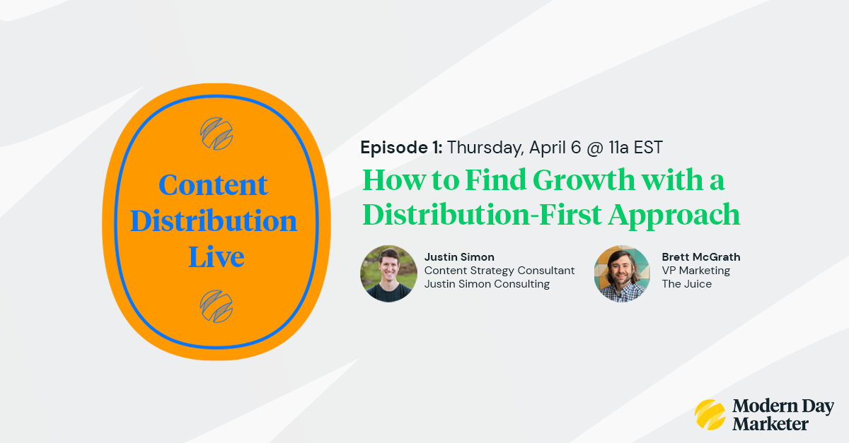 Launching Content Distribution Live: A New Virtual Event Series from The Juice