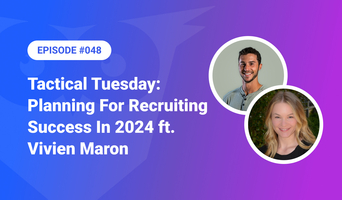 Planning For Recruiting Success In 2024 ft. Vivien Maron