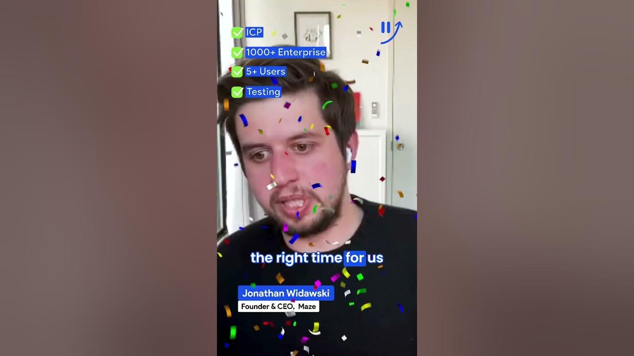 How Maze reached 60,000+ users by selling a little differently ft. Jonathan Widawski, founder - Maze