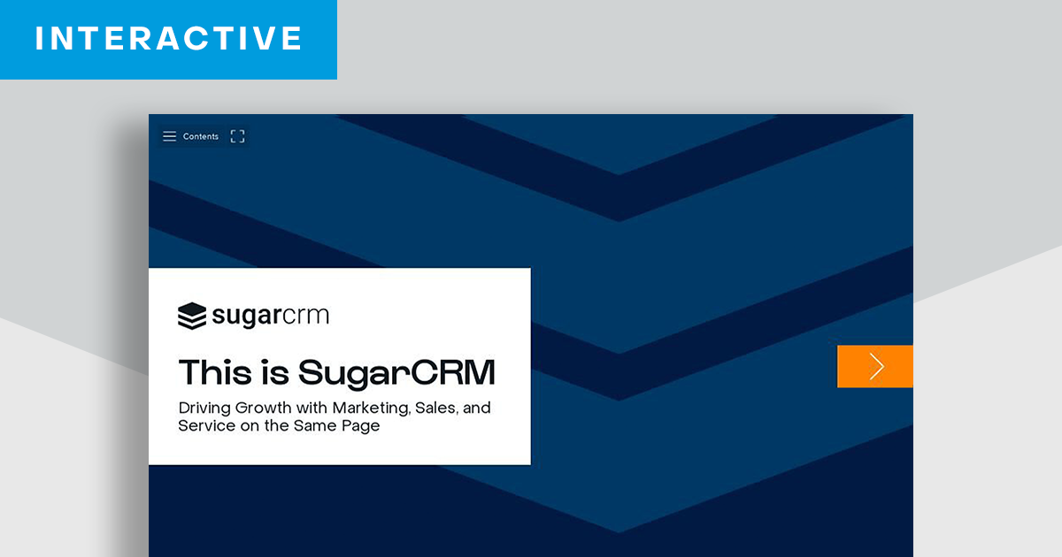 This is Sugar: Interactive Overview