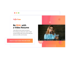 4 Easy steps to create a killer video resume - Hippovideo.io