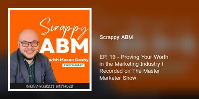Proving Your Worth in the Marketing Industry l Recorded on The Master Marketer Show