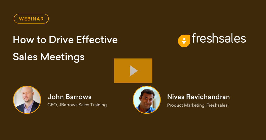 How to Drive Effective Sales Meetings