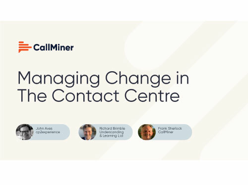 Managing Change in the Contact Centre