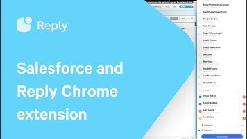 Reply Chrome extension tutorial: sync contacts and leads from Salesforce to Reply
