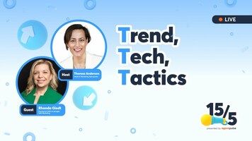 15/5 T3: Rhonda Giedt shares one Tech, one Trend, and one Tactic