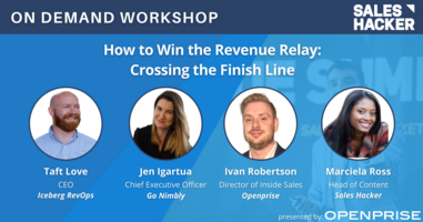 How to Win the Revenue Relay: Crossing the Finish Line