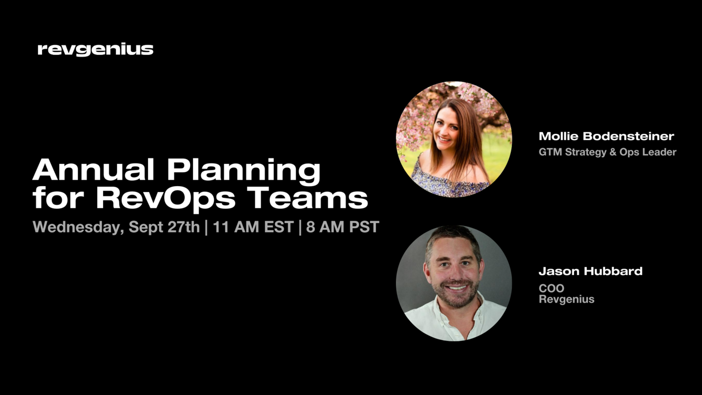 RevGenius - #1 Business Webinars - Annual Planning & Operating Revenue