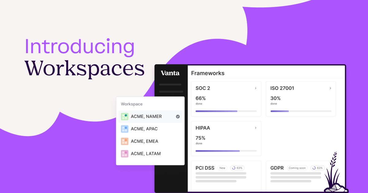 Introducing Vanta Workspaces