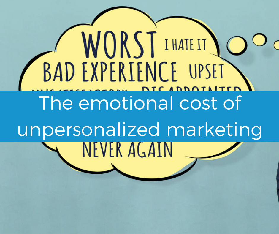 The emotional cost of unpersonalized marketing | Lytics Decision Engine CDP for Marketers