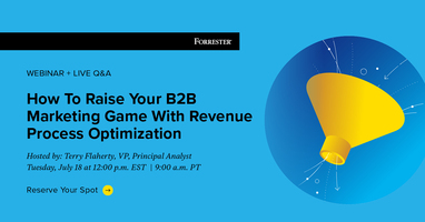 Boost B2B Marketing With Revenue Process Optimization