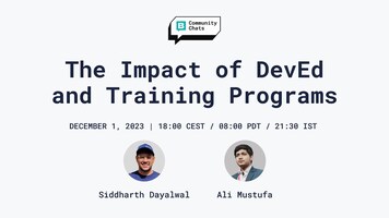 The Impact of DevEd and Training Programs