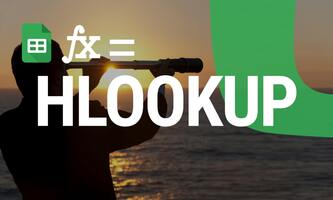 Using the HLOOKUP Function for Horizontal Lookups in Google Sheets