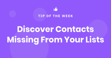 All All Your Contacts Accounted For? (Tip of the Week)