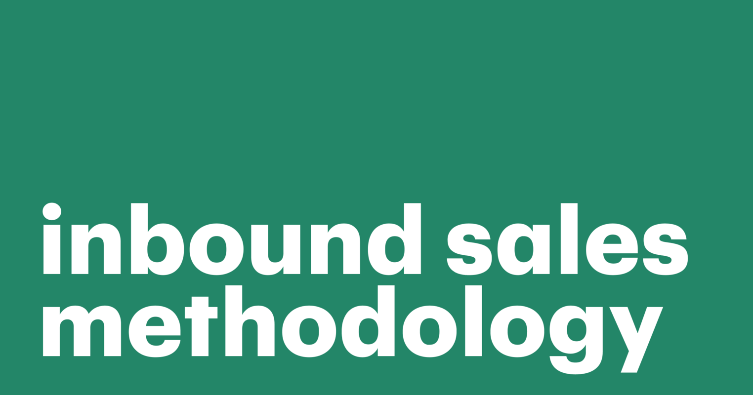 Mastering the Inbound Sales Methodology
