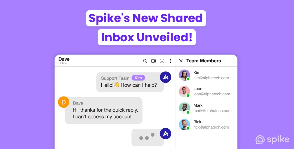 Revolutionizing Team Collaboration: Spike's New Shared Inbox Unveiled