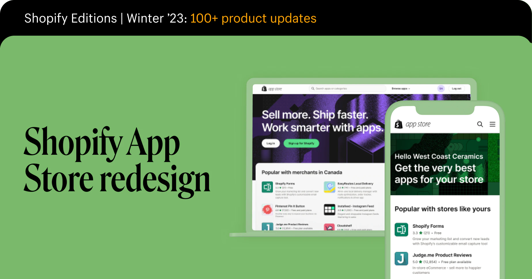 Do More With the Redesigned Shopify App Store