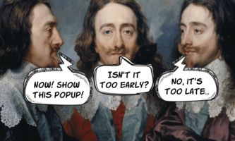 Nail Popup Timing to Increase Your Conversion Like a Pro