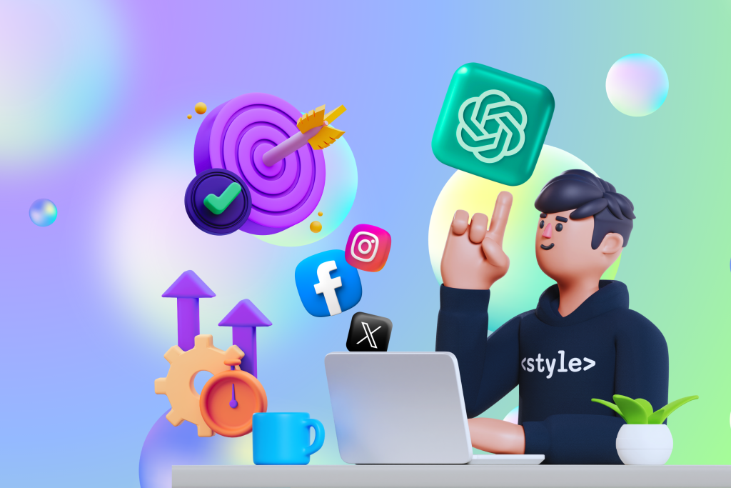 Leveraging ChatGPT prompts for enhanced social media productivity 