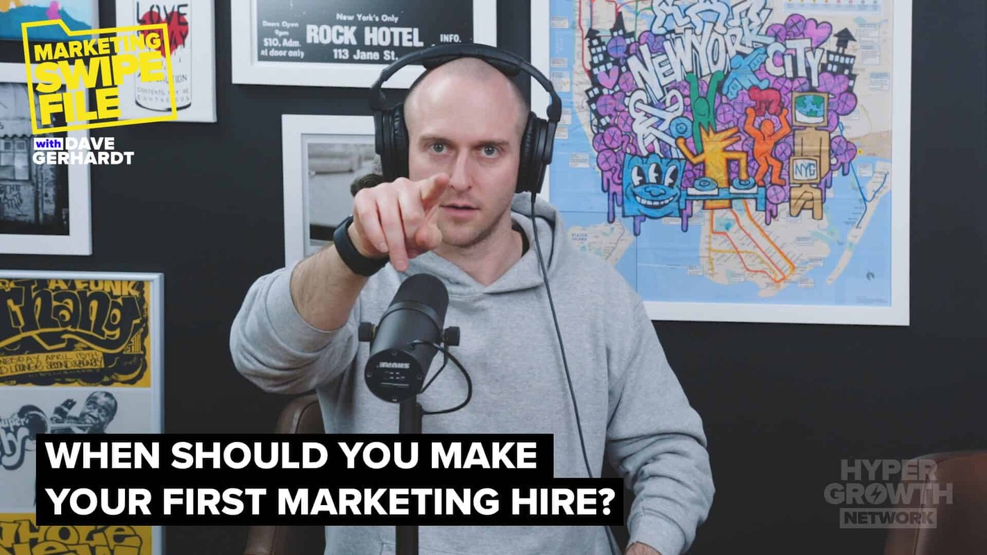 When Should You Make Your First Marketing Hire?
