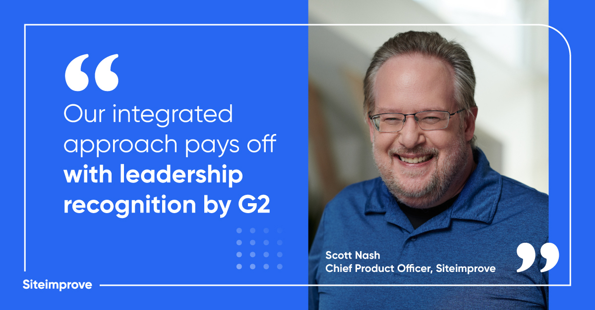 Our integrated approach pays off with leadership recognition by G2