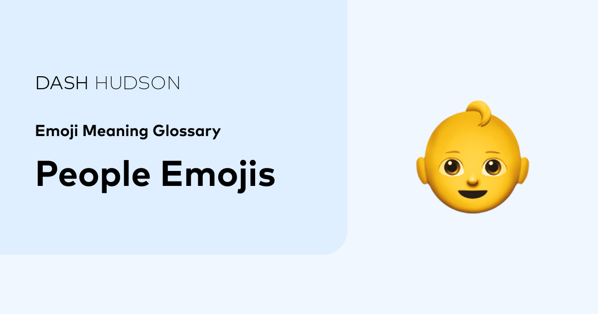 People Emoji Meanings