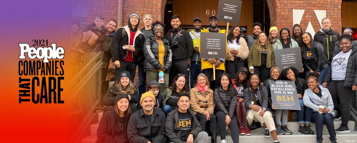 Adobe named to People Magazine's Companies That Care for the fifth year in a row