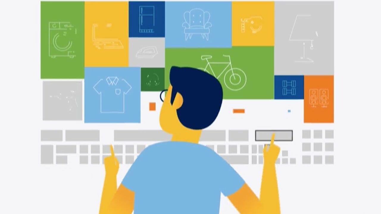 Walmart motion graphics explainer video - Swipe File