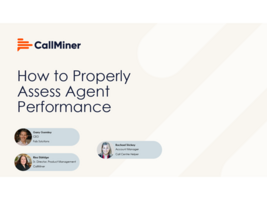 How to Properly Assess Agent Performance
