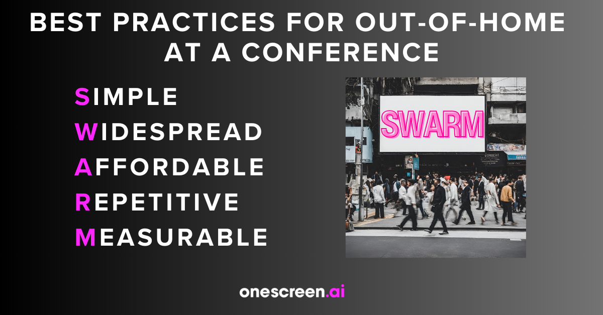 How to Run Out-of-Home Advertising For a Conference