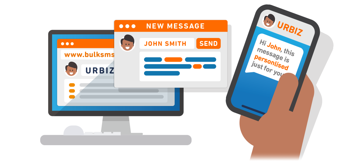How to send a customised SMS with BulkSMS