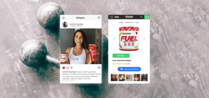 Campus Protein Reach Millennials with Yotpo Instagram Ads