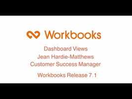 Workbooks Release 7.1 - Dashboard Views