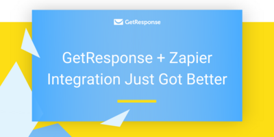 GetResponse + Zapier Integration Just Got Better
