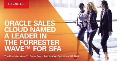 Leading Analyst Firms Cite Oracle Sales Cloud as a Leader in SFA Technology