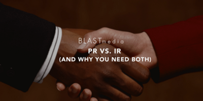 PR and IR's Role in a SaaS IPO