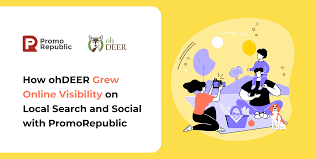 How ohDEER grew online visibility on local search and social with PromoRepublic.