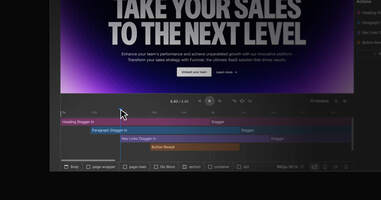 Unlock GSAP-powered motion - visually in Webflow | Webflow Blog
