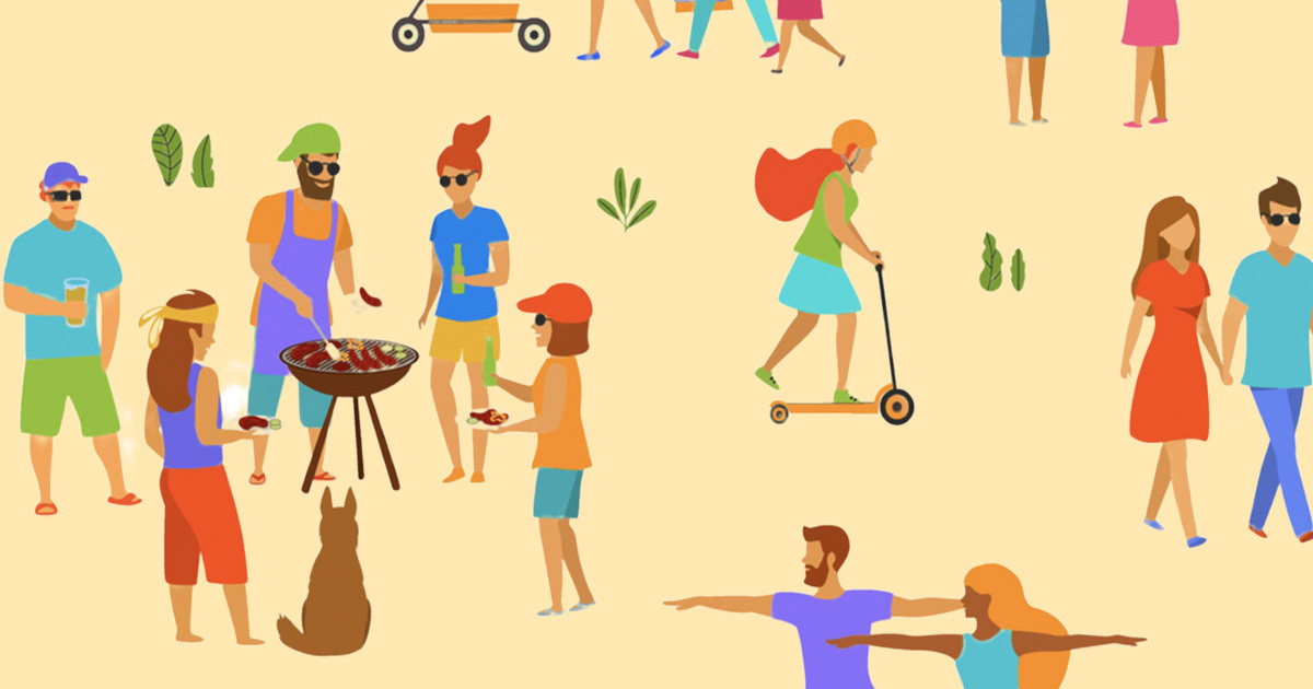 Wet Hot Pandemic Summer: A COVID-Adjusted Calendar