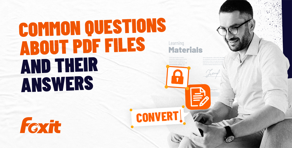 Common questions about PDF files and their answers